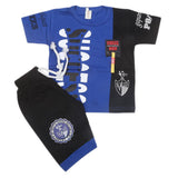 Boys Half Sleeves Suit - Royal Blue, Kids, Boys Sets And Suits, Chase Value, Chase Value