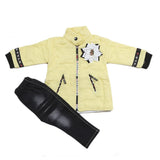 Girls Full Sleeves Tights Suits - Yellow, Kids, Girls Sets And Suits, Chase Value, Chase Value