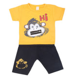 Boys Half Sleeves Suit - Yellow, Kids, Boys Sets And Suits, Chase Value, Chase Value