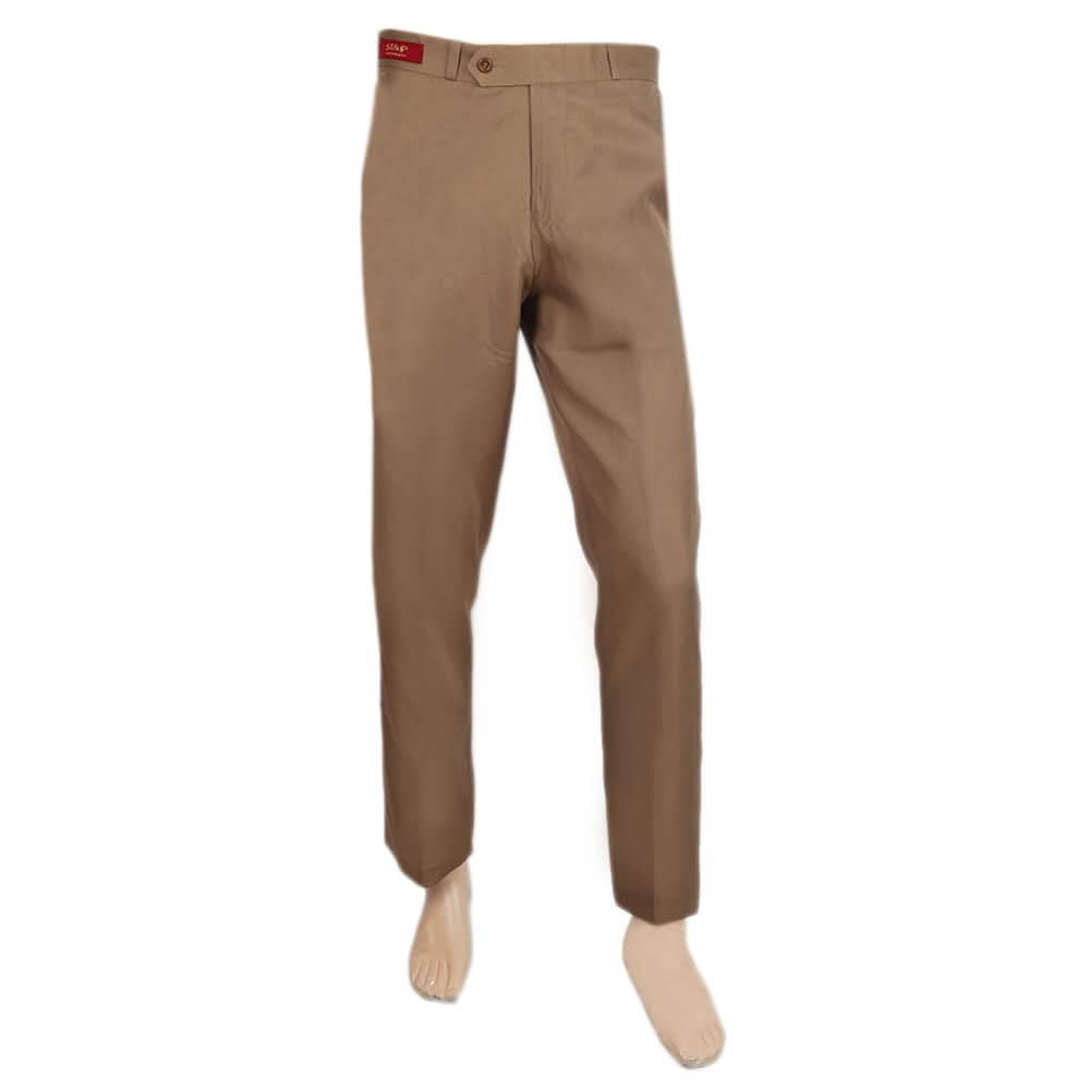 Men's Dress Pant - Dark Brown, Men, Formal Pants, Chase Value, Chase Value