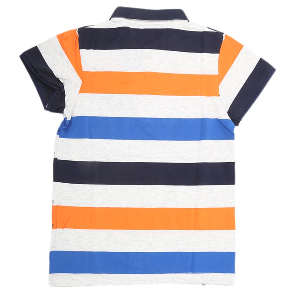 Boys Half Sleeves Round Neck T-Shirt - Orange, Kids, Boys T-Shirts, Chase Value, Chase Value