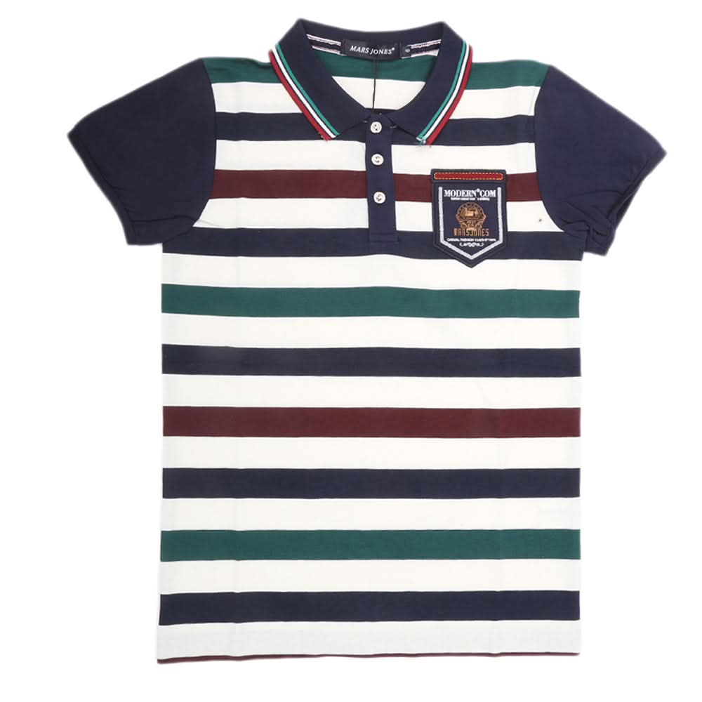 Boys Half Sleeves Round Neck T-Shirt - Green, Kids, Boys T-Shirts, Chase Value, Chase Value