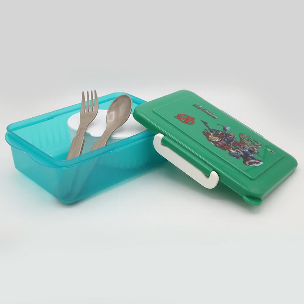 Recta Lunch Box Lock JZ-976 - Green, Kids, Tiffin Boxes And Bottles, Chase Value, Chase Value