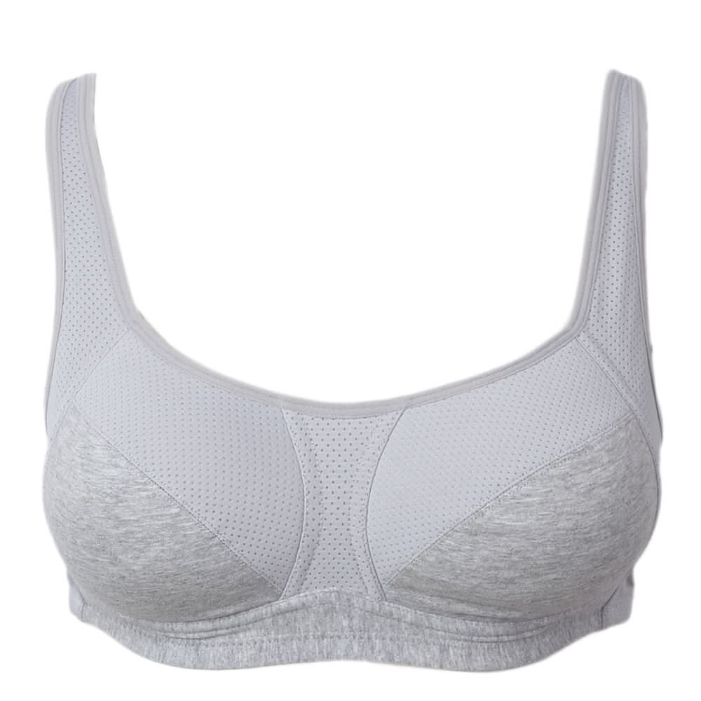 Women's Sports Foam Bra - Grey, Women Bras, Chase Value, Chase Value