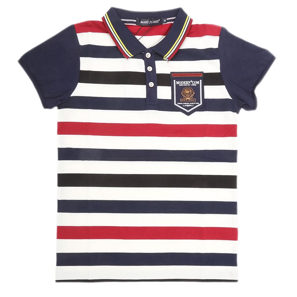 Boys Half Sleeves Round Neck T-Shirt - Red, Kids, Boys T-Shirts, Chase Value, Chase Value