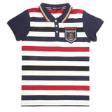 Boys Half Sleeves Round Neck T-Shirt - Red, Kids, Boys T-Shirts, Chase Value, Chase Value