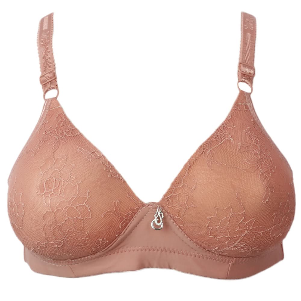 Women's Foam Bra - Peach, Women Bras, Chase Value, Chase Value