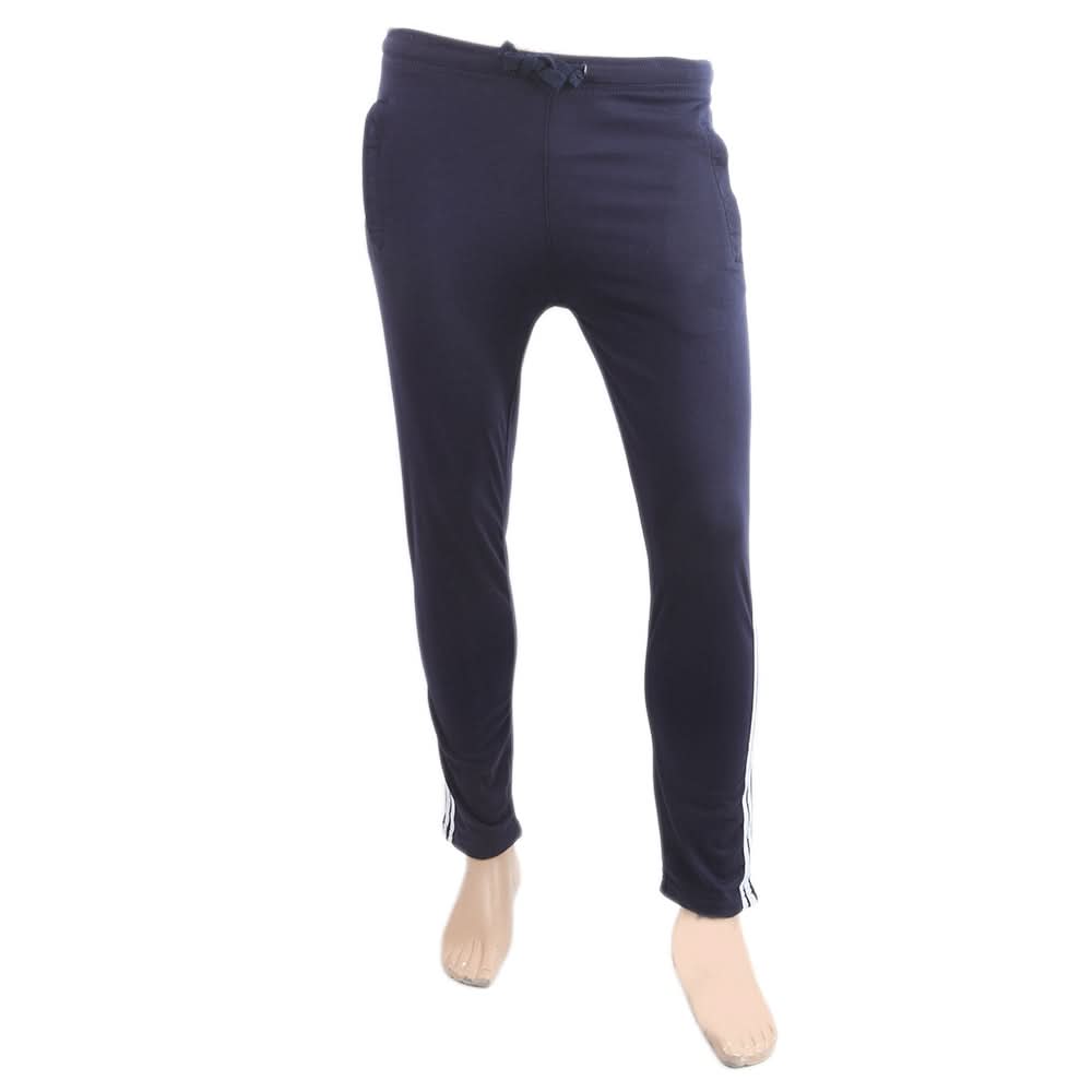Mens 3 Stripe Trouser - Navy Blue, Men, Lowers And Sweatpants, Chase Value, Chase Value