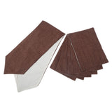 Runner With Mat 7 Piece Set - Brown, Home & Lifestyle, Mats, Chase Value, Chase Value