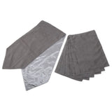 Runner With Mat 7 Piece Set - Grey, Home & Lifestyle, Mats, Chase Value, Chase Value
