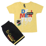 Boys Half Sleeves Suit - Yellow, Kids, Boys Sets And Suits, Chase Value, Chase Value