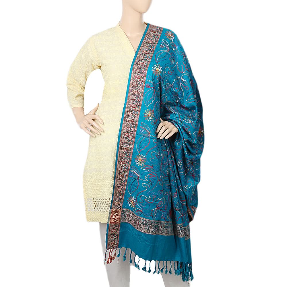 Women's Bata Embroidered Shawl - I, Women, Shawls And Scarves, Chase Value, Chase Value