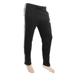 Mens 3 Stripe Trouser - Black, Men, Lowers And Sweatpants, Chase Value, Chase Value
