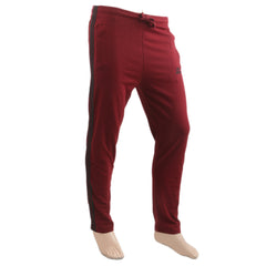 Mens 3 Stripe Trouser - Maroon, Men, Lowers And Sweatpants, Chase Value, Chase Value