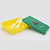 Recta Lunch Box JZ-980 - Yellow, Kids, Tiffin Boxes And Bottles, Chase Value, Chase Value