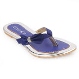 Girls Fancy Slippers - K-011 - Navy Blue, Kids, Girls Slippers, Chase Value, Chase Value
