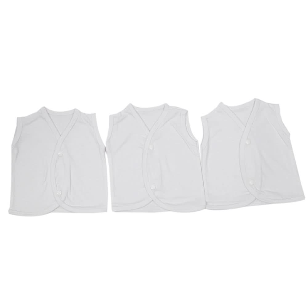 Newborn Vest - White, Boys Vest, Chase Value, Chase Value
