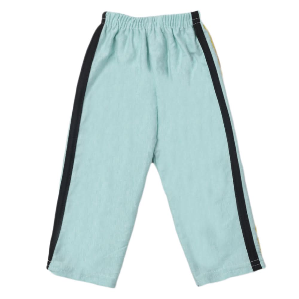 Newborn Side Stripe Trouser -Cyan, Kids, Newborn Boys Shorts And Pants, Chase Value, Chase Value