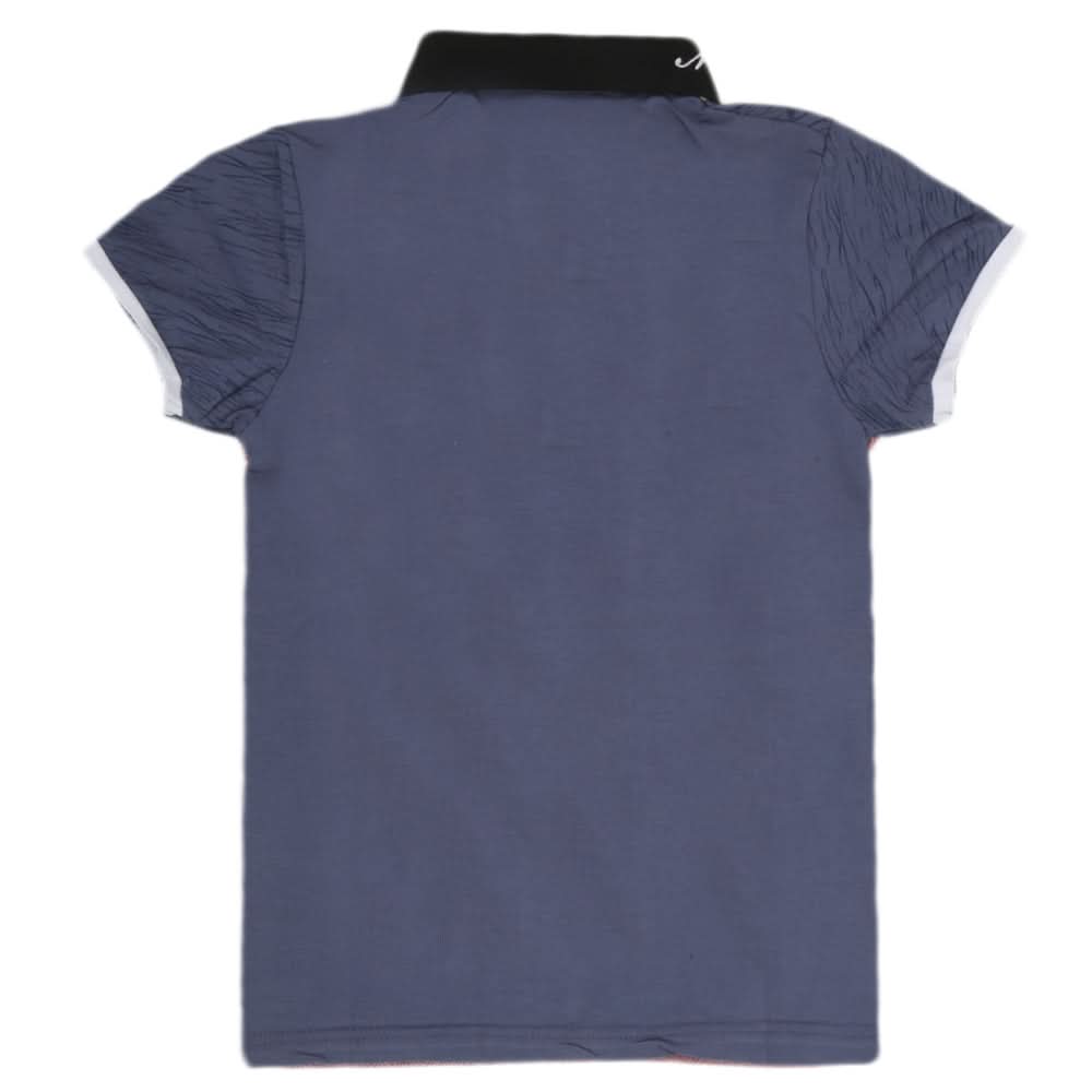 Boys Half Sleeves Round Neck T-Shirt - Maroon, Kids, Boys T-Shirts, Chase Value, Chase Value
