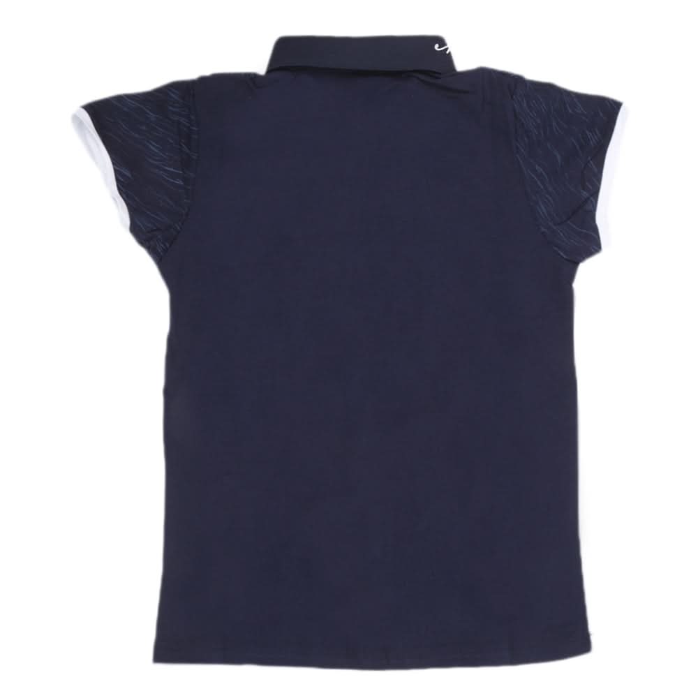 Boys Half Sleeves Round Neck T-Shirt - Blue, Kids, Boys T-Shirts, Chase Value, Chase Value
