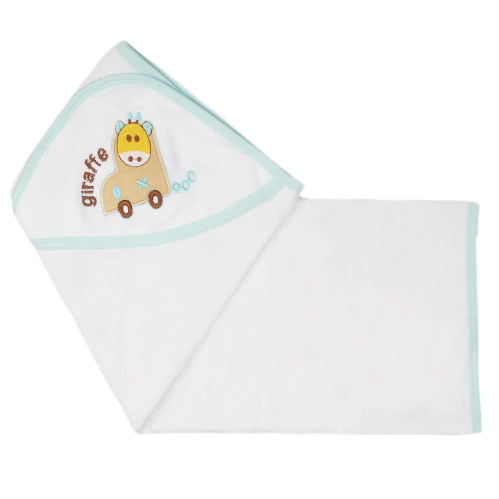 Newborn Baby Bath Towel - White, Kids, Bath Accessories, Chase Value, Chase Value