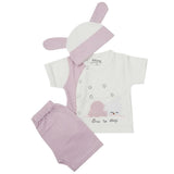 Newborn Boys Half Sleeves Suit - Pink, Kids, Newborn Boys Sets And Suits, Chase Value, Chase Value