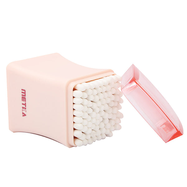 Cotton Bud Holder 6011 - Peach, Beauty & Personal Care, Health & Hygiene, Chase Value, Chase Value