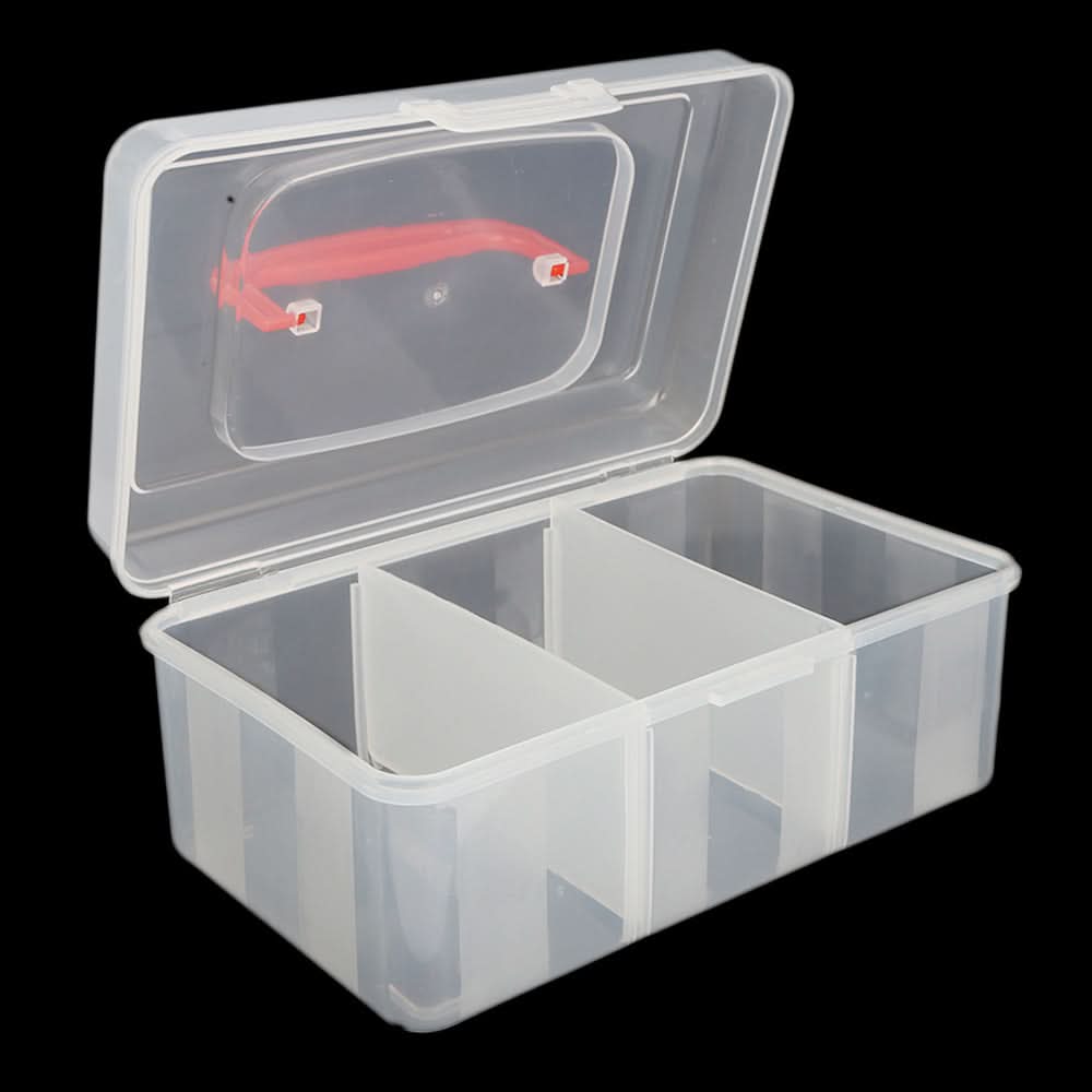 Multi-Partition Medicine Box - White, Home & Lifestyle, Storage Boxes, Chase Value, Chase Value