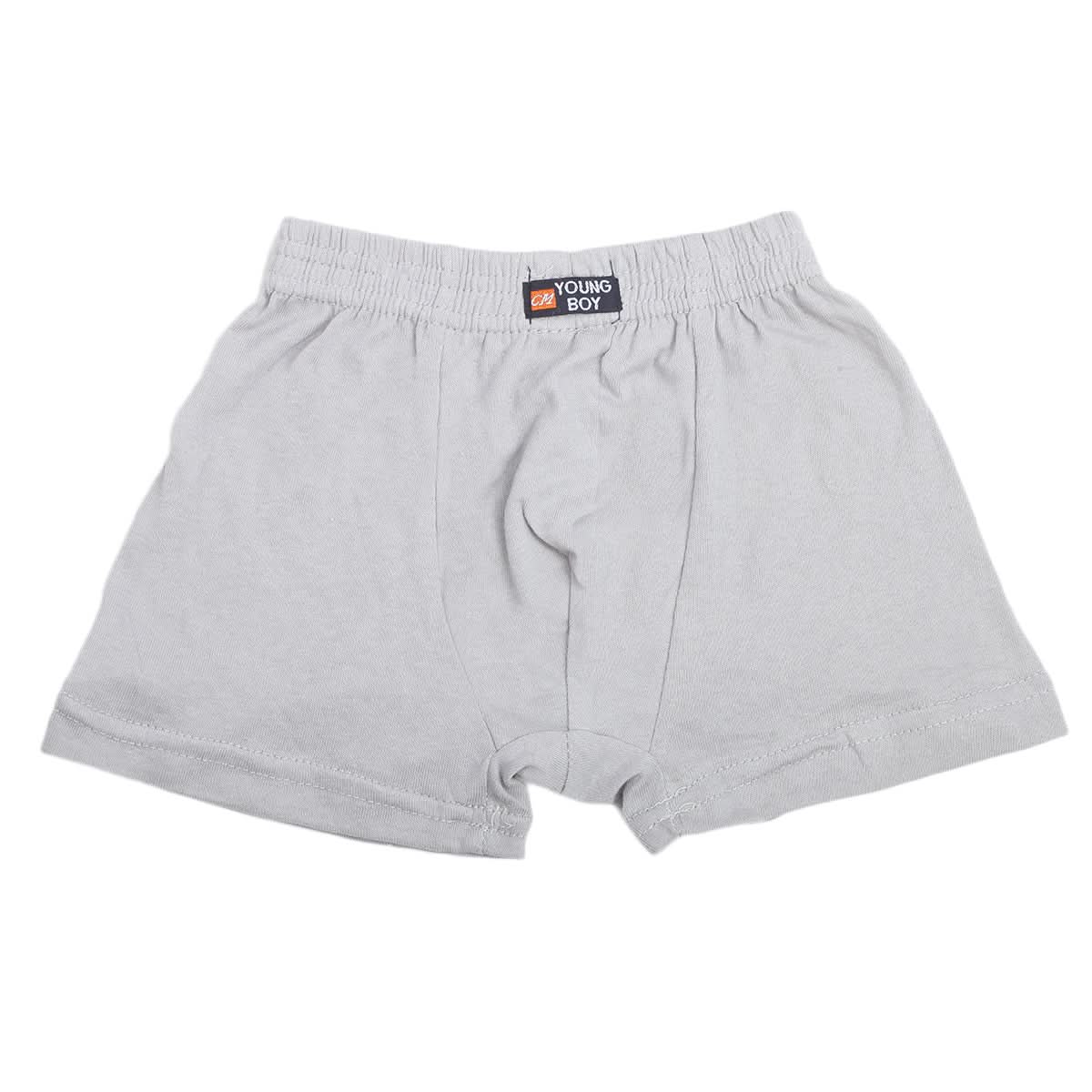 Boys Loose Boxer - Light Grey, Kids, Boys Underwear, Chase Value, Chase Value