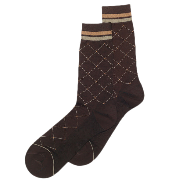 Eminent Men’s Socks - Dark Brown, Men's Socks, Eminent, Chase Value