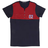 Boys Half Sleeves Round Neck T-Shirt - Maroon, Kids, Boys T-Shirts, Chase Value, Chase Value