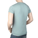 Men's Slim Fit Printed T-Shirt -Grey, Men, T-Shirts And Polos, Chase Value, Chase Value