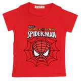Boys Half Sleeves T-Shirt - Red, Kids, Boys T-Shirts, Chase Value, Chase Value