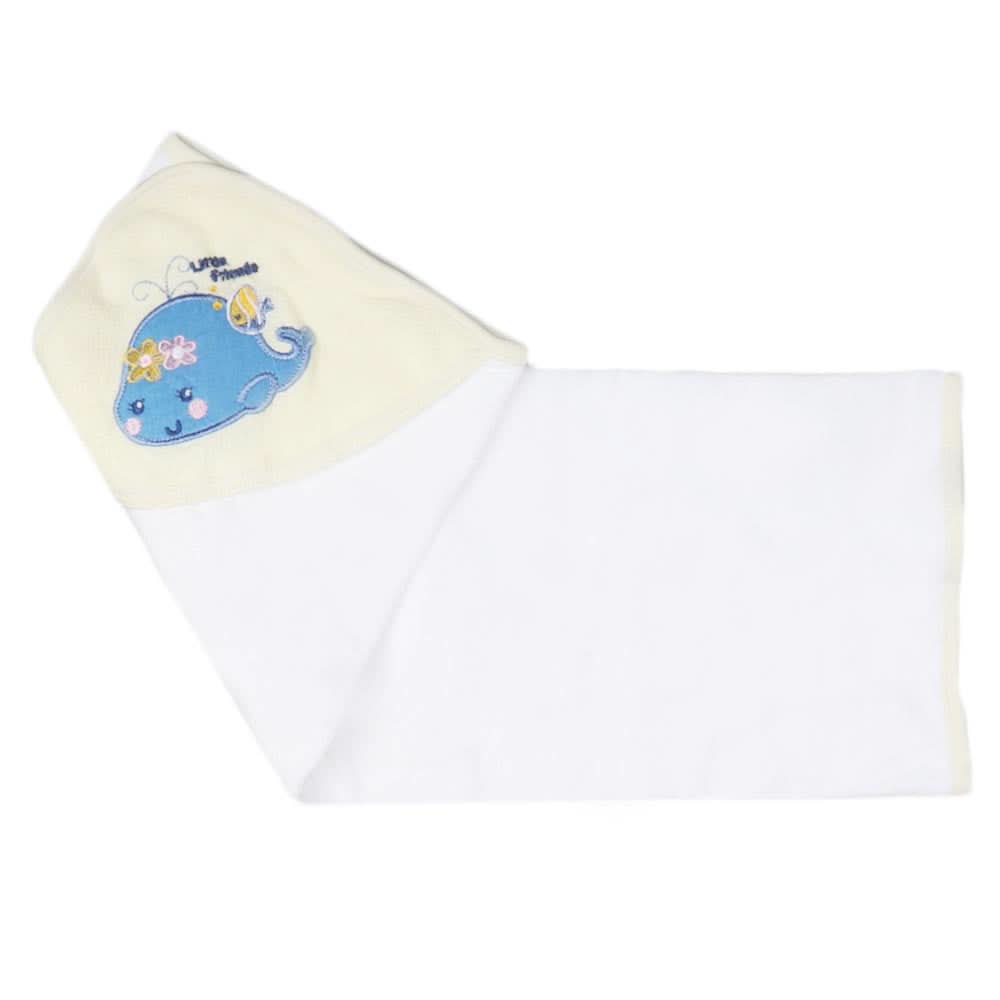 Newborn Baby Bath Towel -  Yellow, Kids, Bath Accessories, Chase Value, Chase Value