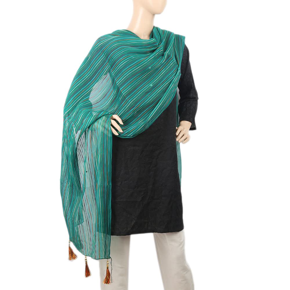 Women's Rangoli Fancy Parranda - Dark Green, Women, Dupatta, Chase Value, Chase Value