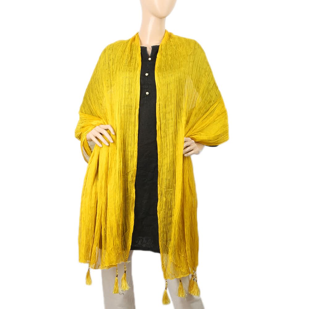 Wome's Jaccard Dupatta - Gold, Women, Dupatta, Chase Value, Chase Value