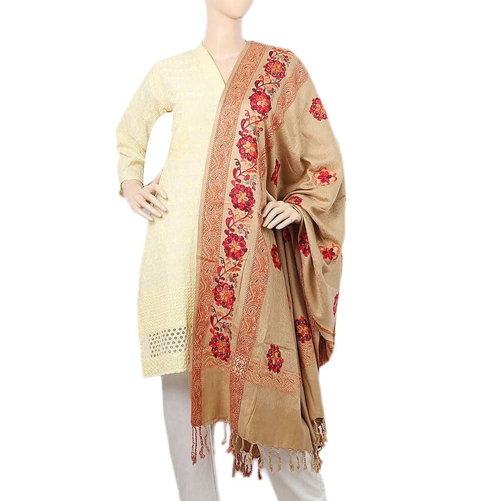 Women's Embroidered Shawl - Multi - I, Women, Shawls And Scarves, Chase Value, Chase Value