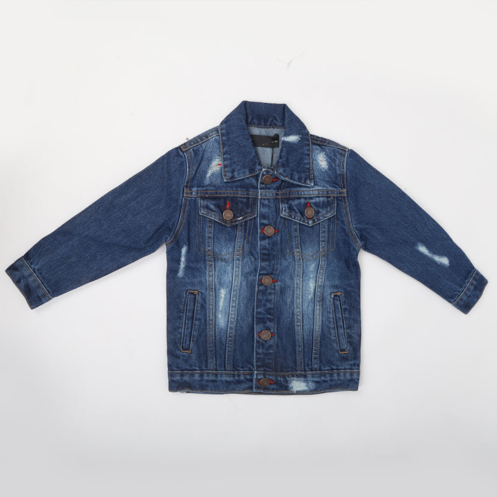 Eminent Boys Denim Jacket - Dark Blue – Chase Value