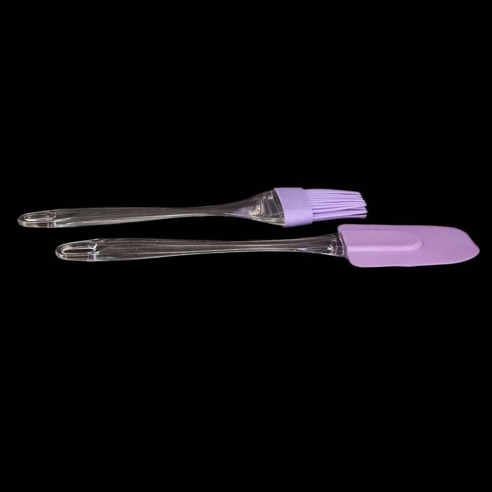 Spatula & Oil Brush 2 Pcs Set, Home & Lifestyle, Baking, Chase Value, Chase Value