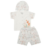 Newborn Boys Half Sleeves Suit - White, Kids, Newborn Boys Sets And Suits, Chase Value, Chase Value