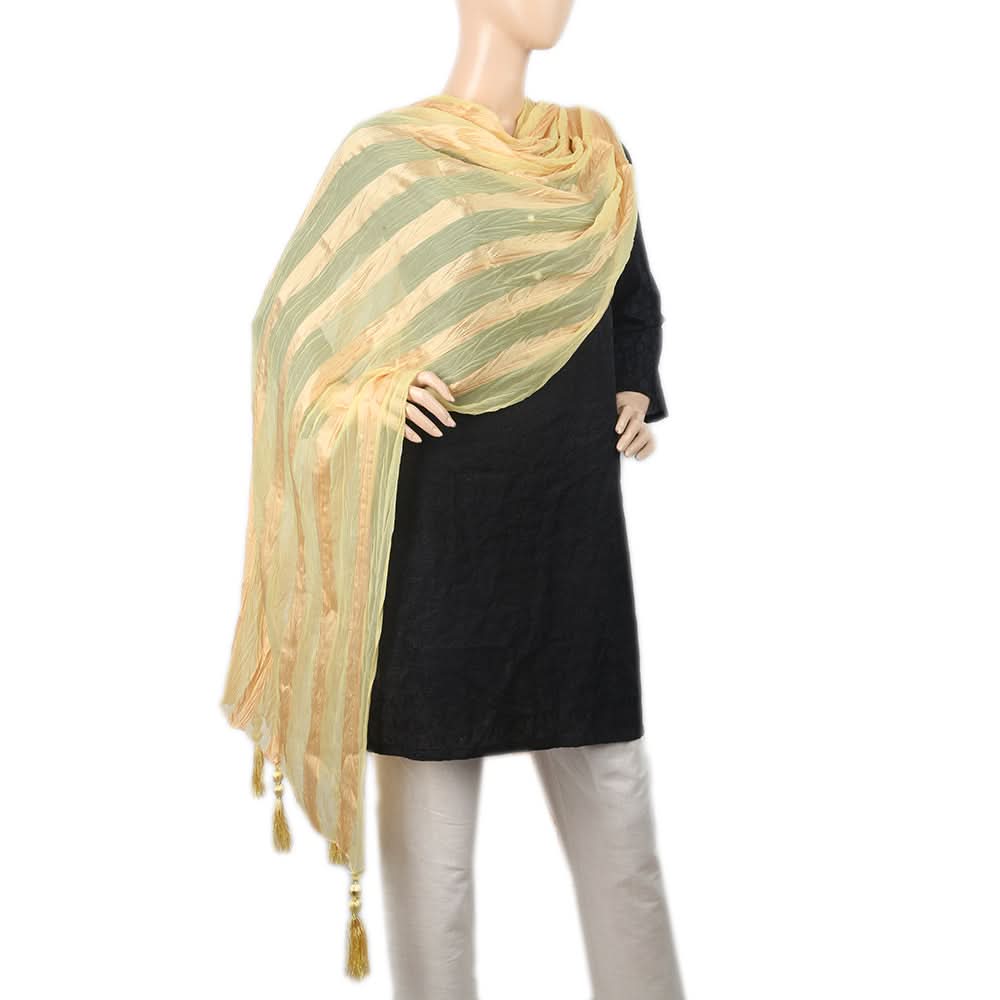 Women's Banarasi Patta Dupatta - Gold, Women, Dupatta, Chase Value, Chase Value