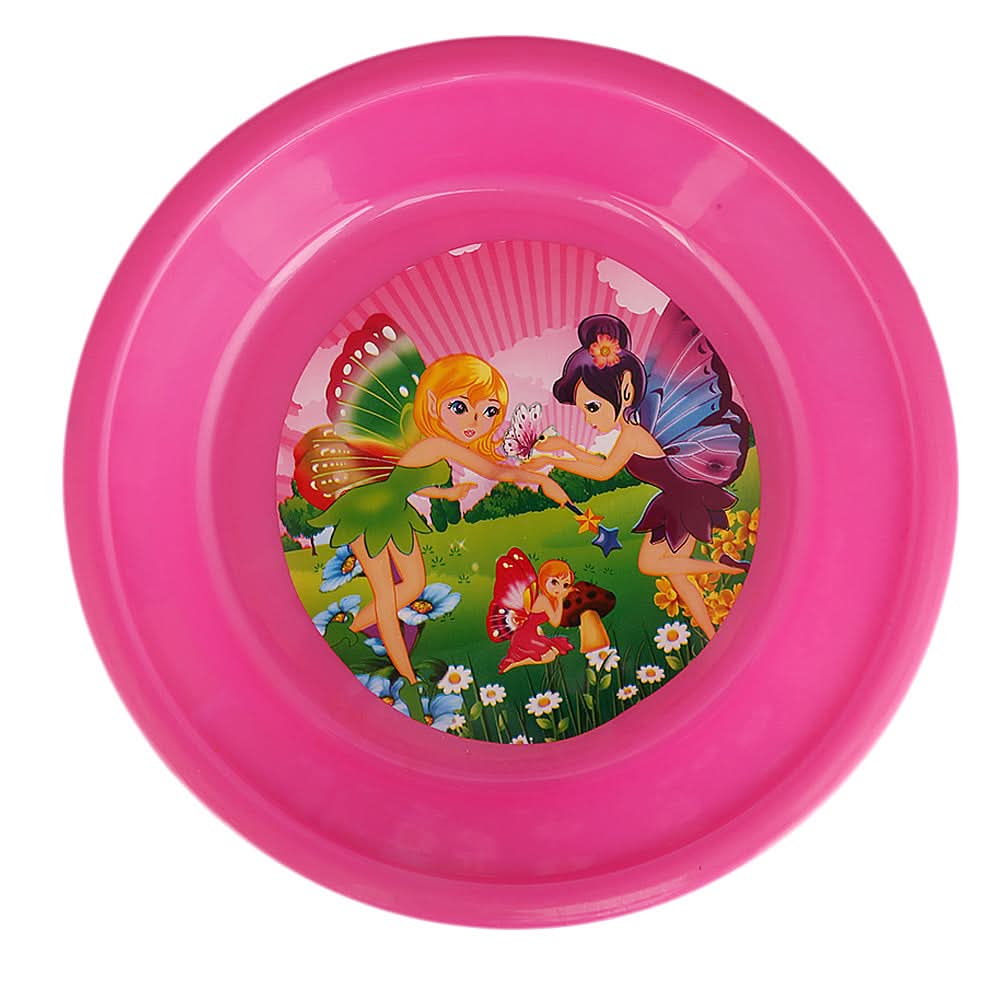 Kids Character Plate Deep - Pink, Home & Lifestyle, Serving And Dining, Chase Value, Chase Value