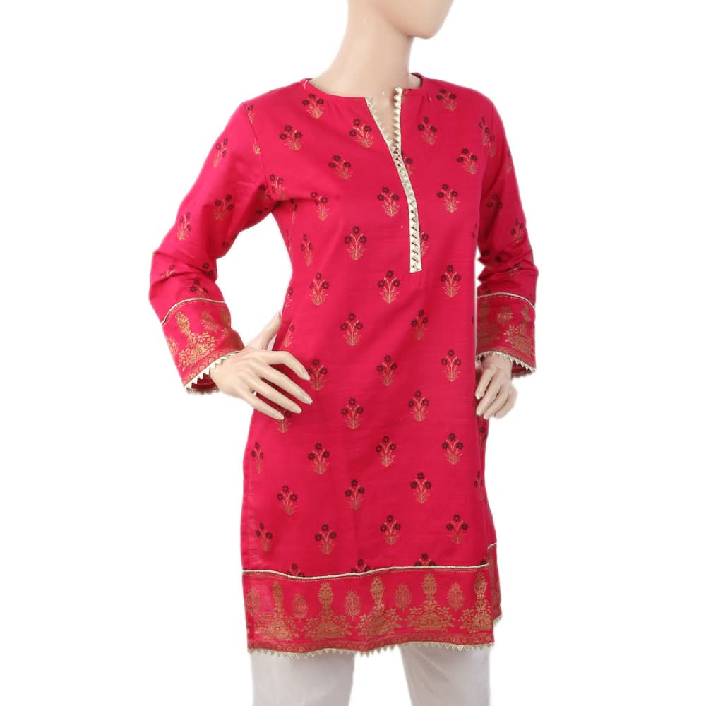 Women's Kurti - Pink, Women, Ready Kurtis, Chase Value, Chase Value