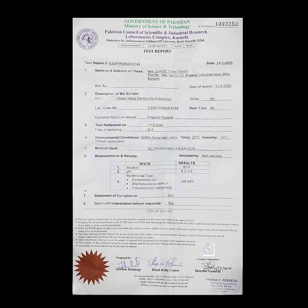 CVC Hand Sanitizer - 500 ML, Beauty & Personal Care, Hand Sanitisers, Beauty & Personal Care, Health & Hygiene, Chase Value, Chase Value