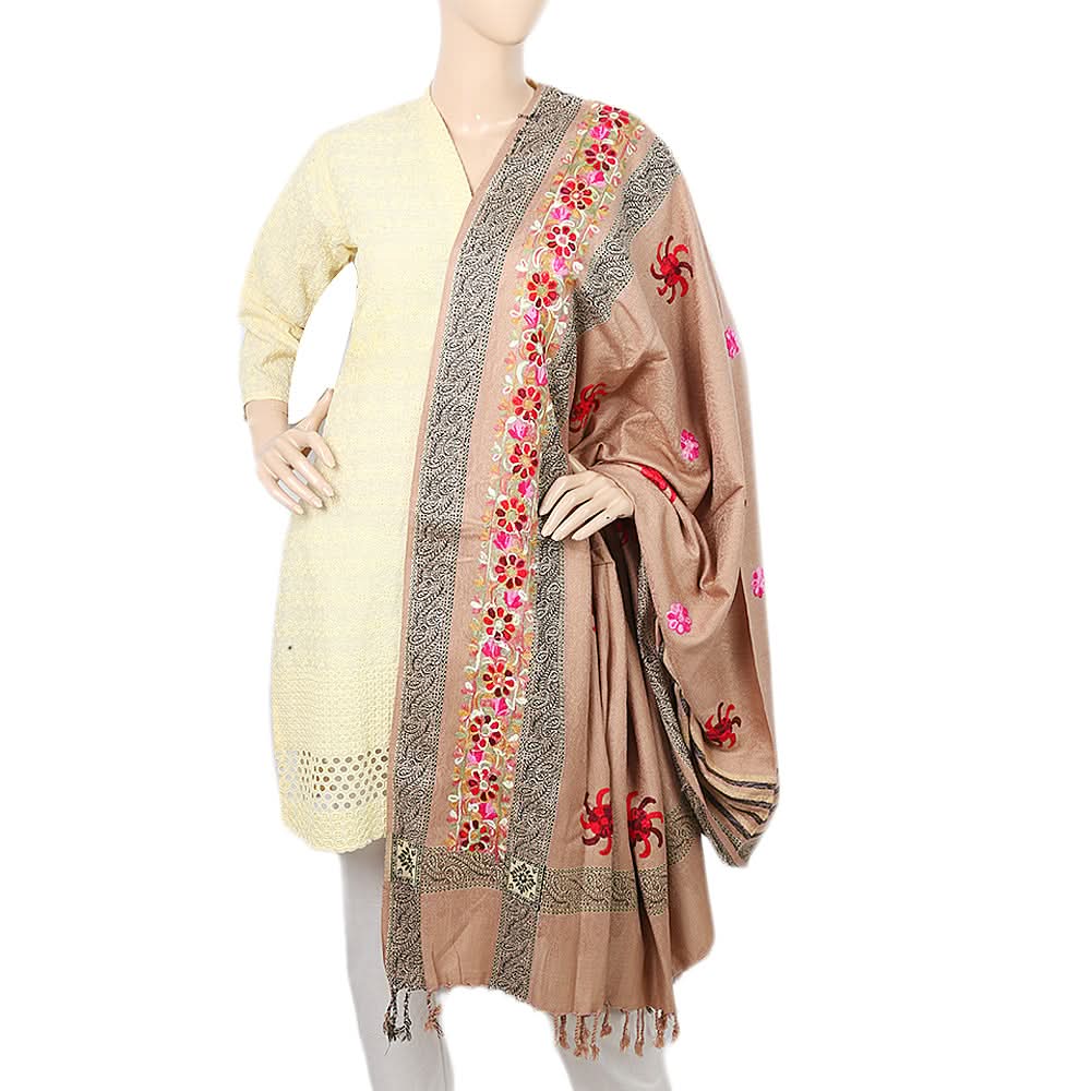 Women's Embroidered Shawl - Multi, Women, Shawls And Scarves, Chase Value, Chase Value