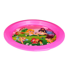 Kids Character Plate Flat - Pink, Home & Lifestyle, Serving And Dining, Chase Value, Chase Value
