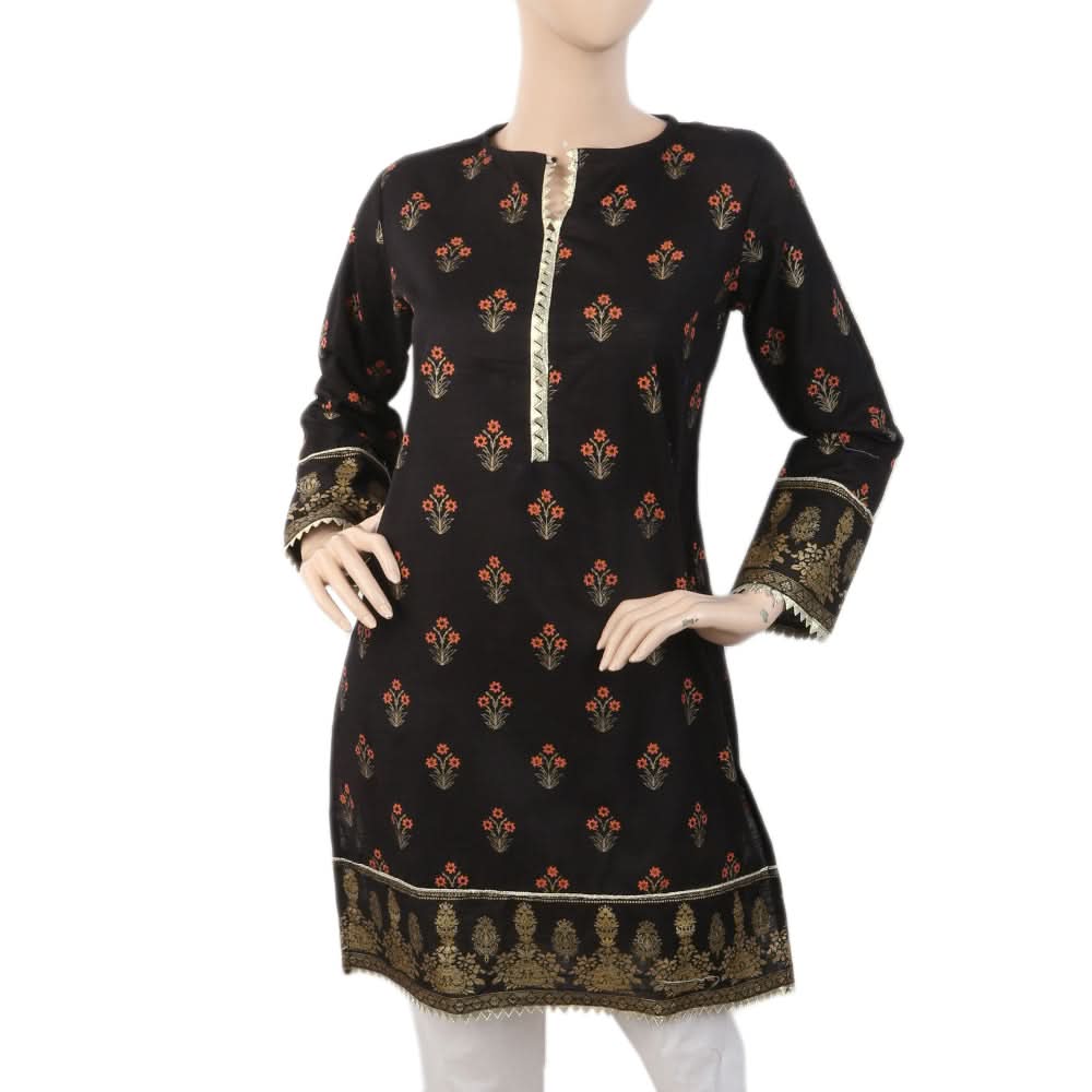 Women's Kurti - Black, Women, Ready Kurtis, Chase Value, Chase Value