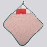 Kitchen Hanging Towel 13x13cm - Pink, Home & Lifestyle, Kitchen Towels, Chase Value, Chase Value