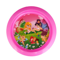 Kids Character Plate Flat - Pink, Home & Lifestyle, Serving And Dining, Chase Value, Chase Value