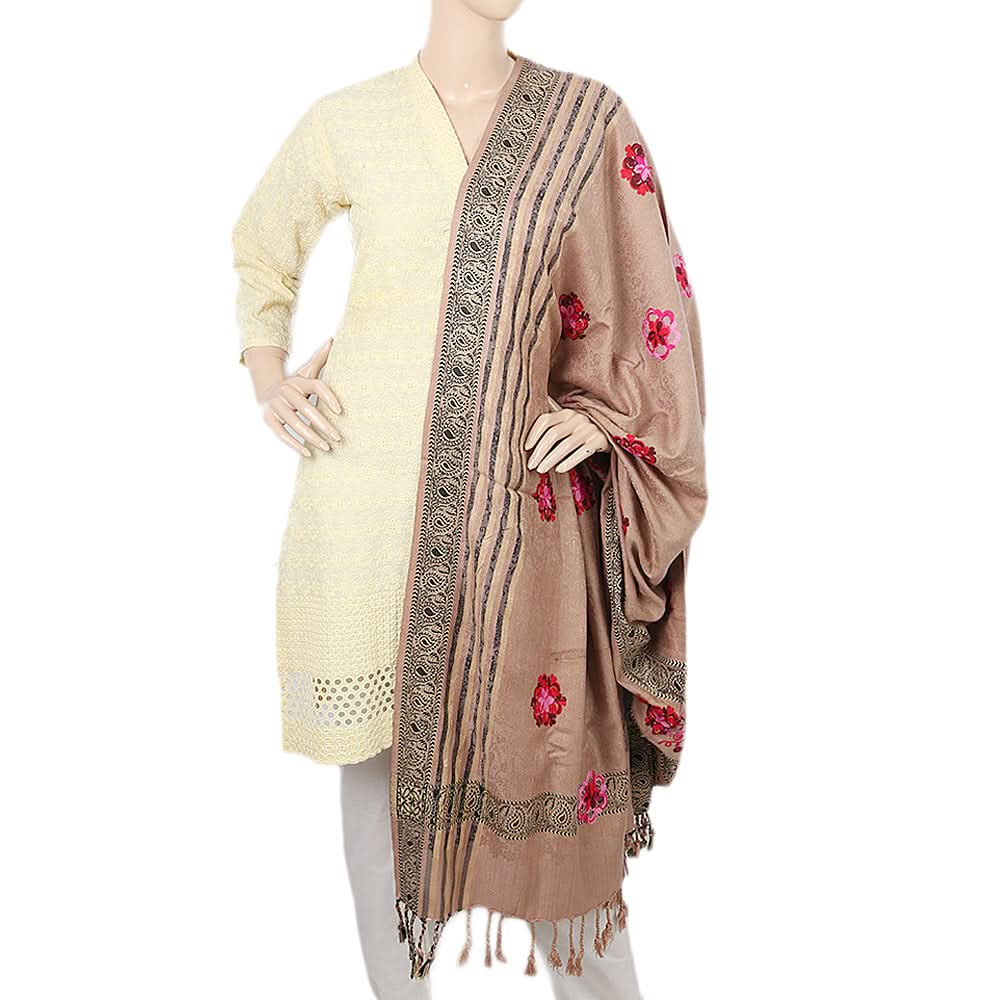 Women's Embroidered Shawl - Multi - L, Women, Shawls And Scarves, Chase Value, Chase Value